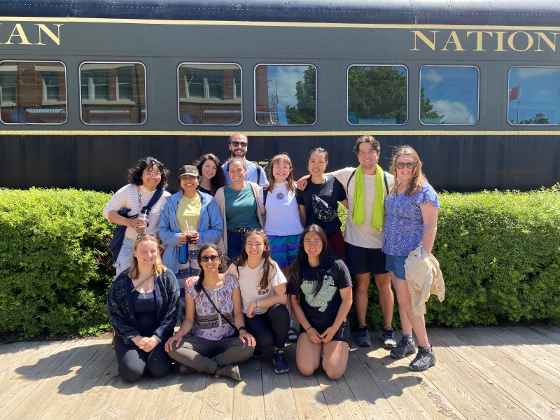 A group of students who recieved the Jacqueline Billeaudeau Labat Scholarship