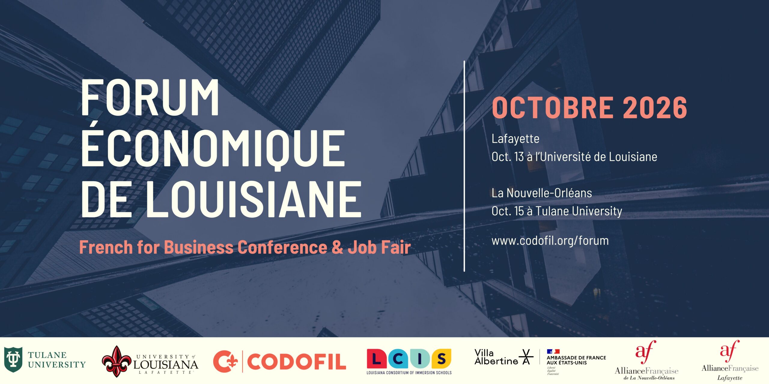 Forum Économique 2026 date à retenir 2 mis à l'échelle